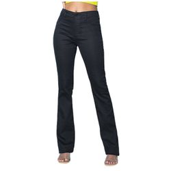 Calça Feminina Preta Flare Loopper Modeladora - CF... - LOJA VOLARIUM