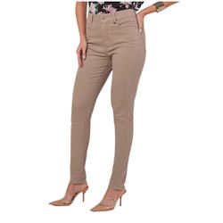 Calça Loopper Feminina Jeans Sarja Caqui - CF-1838 - LOJA VOLARIUM