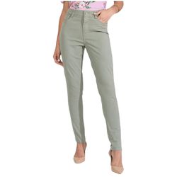 Calça Loopper Feminina Jeans Sarja Verde - CF-1810 - LOJA VOLARIUM