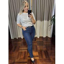 Calça Feminina Jeans Escuro Loopper - LOJA VOLARIUM