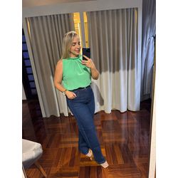 Calça Feminina Jeans Loopper com Elastano - LOJA VOLARIUM