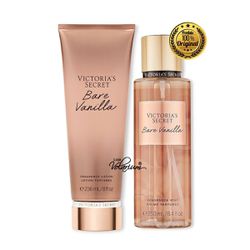 KIT BARE VANILLA VICTORIA SECRET CREME E COLONIA B... - LOJA VOLARIUM