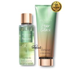 KIT PERA GLACE VICTORIA SECRET CREME E COLONIA BOD... - LOJA VOLARIUM