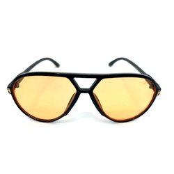 Óculos de sol HD Charlie Orange com armação em pre... - EUFORYA EYEWEAR