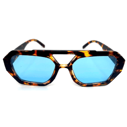 Óculos de sol HD Rooster com armação animal print,... - EUFORYA EYEWEAR