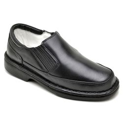 Sapato Social Comfort Couro Masculino Palmilha GEL... - Walk Easy