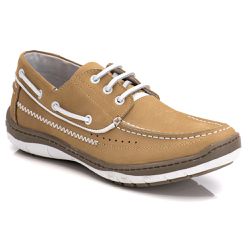 Mocassim Docksider Comfort Anatômico Couro Masculi... - Walk Easy