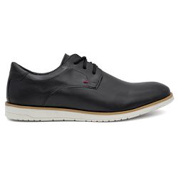 Sapato Casual Merlin - Preto - Walk Easy