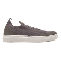 Tênis Casual Knit Ultron Chumbo Chumbo - Walk Easy