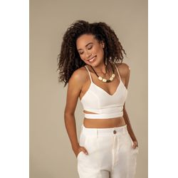 Top Lícuri - Coleção Arara Azul. - 90 - We Are Planet 