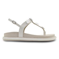 Sandália Birken Adulto Off White - 710003-1532 - WIKI shoes
