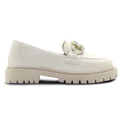 Sapato Loafer Adulto Off White - 750001-1532 - WIKI shoes