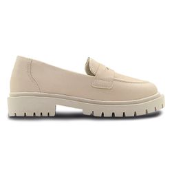 Sapato Loafer Adulto Marfim - 750004-260 - WIKI shoes