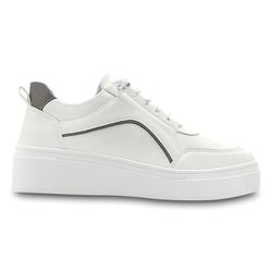 Tênis Casual Adulto Branco - 760001-001 - WIKI shoes