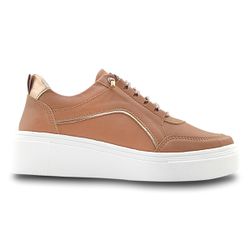 Tênis Casual Adulto Bege - 760001-154 - WIKI shoes