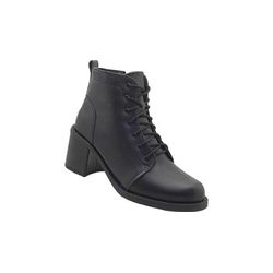 Bota Salto Feminino Adulto Preto - 790001-050 - WIKI shoes