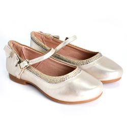 Sapato angel dourado 10418 - Worldstock | Loja online de Sapatos Sociais