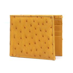 Carteira MINI em Couro de Avestruz (Struthio camel... - Exotic Couros