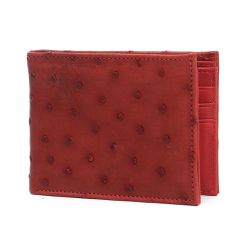 Carteira MINI em Couro de avestruz (Struthio camel... - Exotic Couros