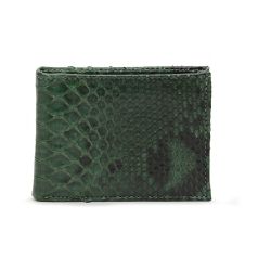 Carteira MINI em Couro de cobra (Python reticulatu... - Exotic Couros