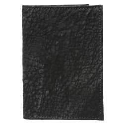 Carteira Masculina Em Couro de Tubarão Preto - Exotic Couros