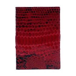 Porta Documento em Couro de Cobra (Python reticula... - Exotic Couros