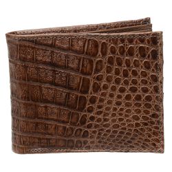 Carteira MINI em Couro de jacaré (Caiman Yacare ) ... - Exotic Couros