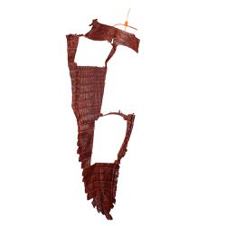 Retalhos em couro de jacaré - Caiman yacare (Rabo) - Exotic Couros