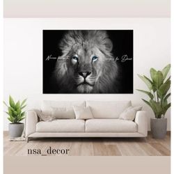 20x30cm Quadro Decorativo Nunc... - KAHSH STORE MARKETPLACE