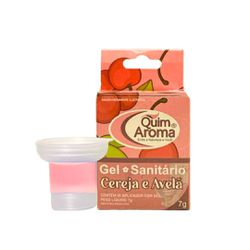 Gel Sanitário Premium Cereja e Avelã - 00344 - QUIM - AROMA