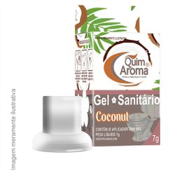 Gel Sanitário Premium Coconut - 003 - QUIM - AROMA