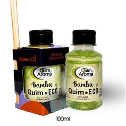 Difusor de Ambiente Mini Quim Eco Bambu - 100ml - ... - QUIM - AROMA
