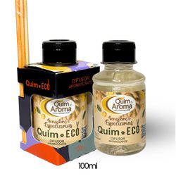 Difusor de Ambiente Mini Quim Eco Gengibre e Espec... - QUIM - AROMA