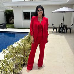 Blazer Feminino Manga Franzi... - XICA STORE