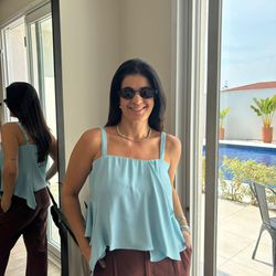 Blusa Feminina Assimétrica A... - XICA STORE