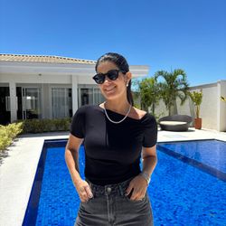 Blusa Feminina Assimétrica -... - XICA STORE