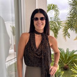 Blusa Feminina Faixa com Fra... - XICA STORE