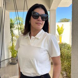 Blusa Feminina Gola Polo Mal... - XICA STORE