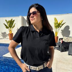 Blusa Feminina Gola Polo Mal... - XICA STORE