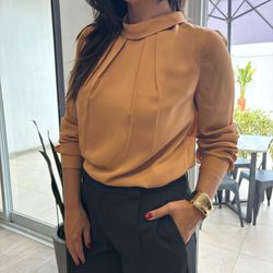 Blusa Feminina Gola Virada C... - XICA STORE