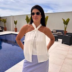 Blusa Feminina Maquinetada -... - XICA STORE