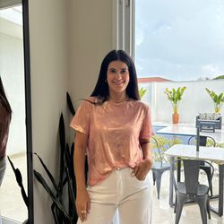 Blusa Feminina Shine - Rose - XICA STORE