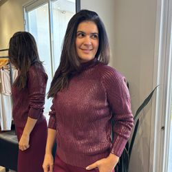 Blusa Feminina Tricô Trança ... - XICA STORE