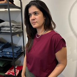 Blusa Feminina Viscolycra Pr... - XICA STORE