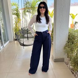 Calça Feminina Alfaiataria D... - XICA STORE