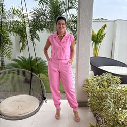 Calça Feminina Pregas Barra ... - XICA STORE