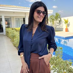 Camisa Feminina Crepe Ggt - ... - XICA STORE