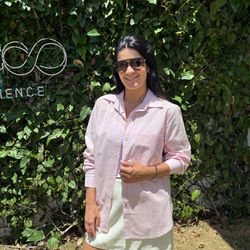 Camisa Feminina Listrada Abe... - XICA STORE