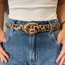 Cinto Feminino - Animal Prin - XICA STORE