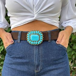 Cinto Feminino Camurça - Mar... - XICA STORE